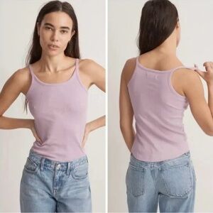 NWT Madewell Brightside Lucia 90’s Tank Top - Lilac Purple